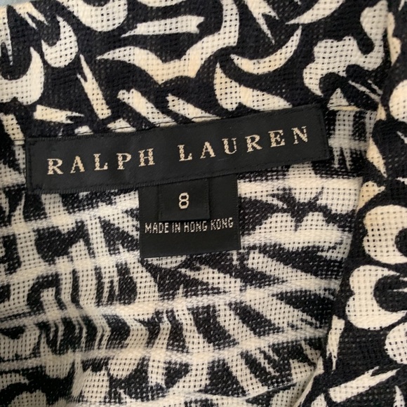 Vintage Ralph Lauren Ruffle Button-Down Blouse - Picture 4 of 5